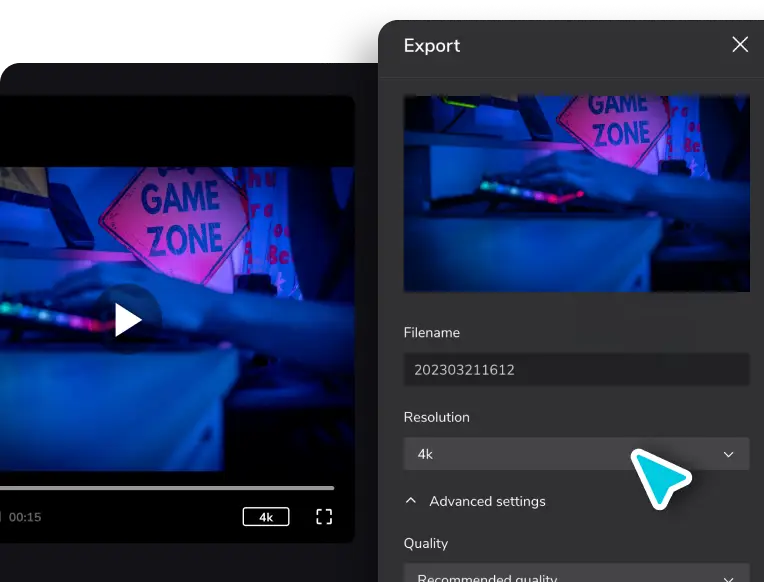 Laden Sie Ihr Video herunter